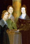 Branwell Bronte A painting of the three Bronta sisters Spain oil painting artist